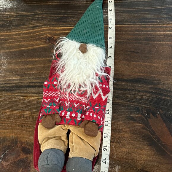 NWOT Gnome Wine Bag Brown Nose :-D - Picture 4 of 4